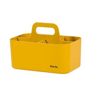 MYROOM Porta系列 多功能桌面收納盒, 黃色, 1個