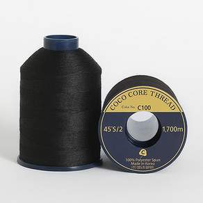 COTTONVILLE Coco Thread 優質縫紉線 45S/2 1700m, C100, 2入