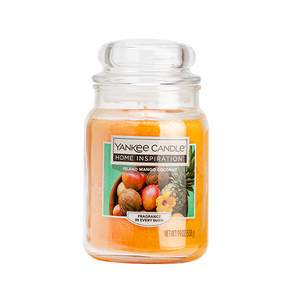 YANKEE CANDLE Home Inspiration系列 香氛蠟燭, Island Mango Coconut, 538g, 1個