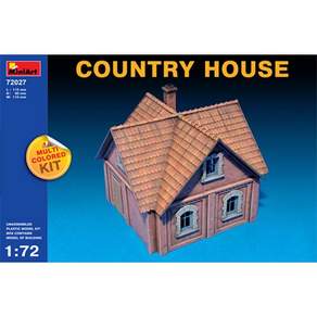 Miniart Country House 塑料模型 1: 72 72027, 1個