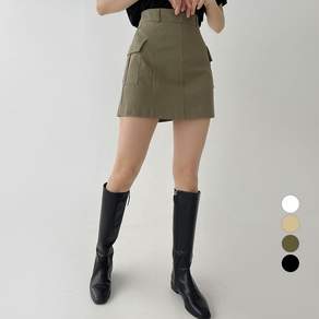 Planday 女式 Y2K A 字型棉質工裝迷你裙中號