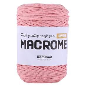 mamaknit Macrome Cake系列 編織線, 32 桃粉色, 1捲
