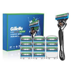 Gillette 吉列 2024 Proglide Ultra手柄+刮鬍刀片 12入, 1組