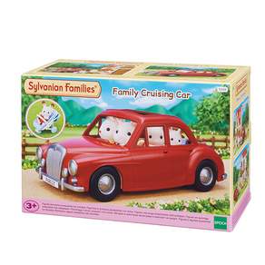 EPOCH Sylvanian Families 森林家族 道具 紅色家庭車款 #5448, 1組