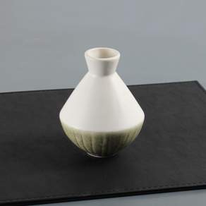 Dalsalt 陶瓷陶器半陶酒瓶橄欖色 350ml, 1個