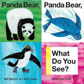 英文童書 Panda Bear Panda Bear What Do You See?, Priddy Books