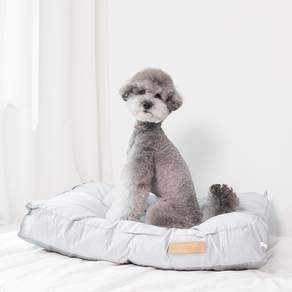 YOGiSSO 高級寵物床墊, 灰色, 1個