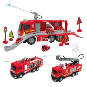 大型消防車玩具組, 混色