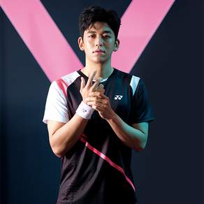 YONEX 男士羽毛球短袖T恤 213TS009