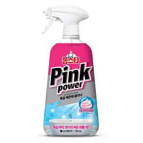粉紅色強力浴室雄鹿清潔劑, 750ml, 1個