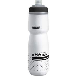 CAMELBAK Podium Chili 單車保溫水壺, 白色, 710ml, 1個