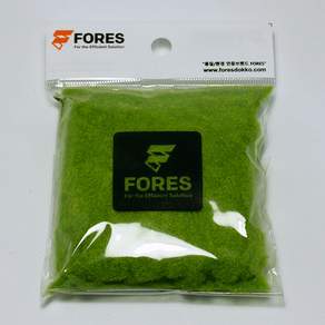 FORES Diorama建築模型景觀材料 戶外草皮粉 3 淺綠色 30g, 3.延頭, 1個