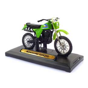 Replicas MOTORMAX 1:18川崎KDX250摩托車模型MTX057031GR, 綠色