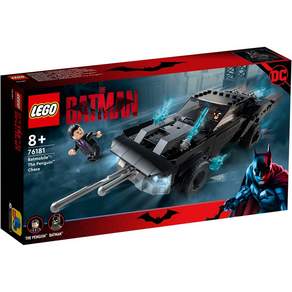 LEGO 樂高 DC超級英雄系列蝙蝠俠蝙蝠車企鵝人追擊戰 76119, 混合顏色