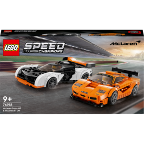 LEGO 樂高 極速賽車系列 麥拉倫 Solus GT&F1 LM 76918, 混色