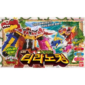 Bandai 恐龍戰隊 Dino Force DX 暴君王, 混色