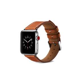 IAMPANDA Apple Watch智慧手錶皮革錶帶, 棕色的