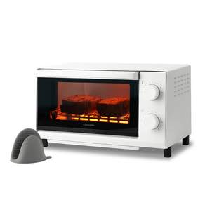 Lacuzin 迷你烤箱烤麵包機, LCZ0808WT（白色）