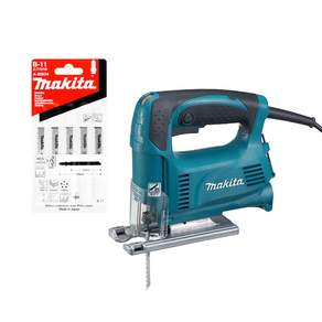 makita Wired Jigsaw Jigsaw Machine 4327 + Jigsaw Blade A-85634 Set for Wood, 1套