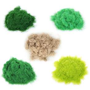 OON 模型草粉 5 種套組 30g, 淺綠色+淺綠色+綠色+深綠色+淡黃色