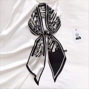 Susuda Luxury Chic Scarf Utilization =&gt; 頭帶 頸巾 鑰匙圈 手腕 協調袋 協調 Gopchang Strap 髮帶