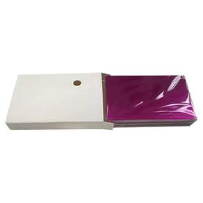 Ideal Laser/Ideal Korea 光纖打標機陽極氧化鋁卡銘牌, 紫色的, 50個
