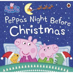 ladybird Peppa Pig 粉紅豬小妹 : Peppa's Night Before Christmas 英文童書, Ladybird Books