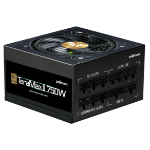 Zalman TeraMax II 750W 80PLUS 金色全模組化黑色 ATX 3.0 PCIE5, 單品