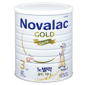 노발락 골드 지니 분유 3단계, 단일속성, 800g, 1개