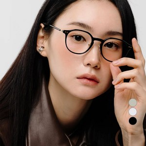 리에티 여성용 블루라이트차단 뿔테 안경 FIORE RT 1015