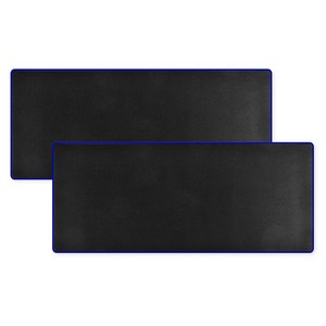디씨네트워크 키보드 마우스 게이밍 장패드 800 x 300 x 5 mm, 블루, 2개