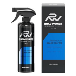 로드위너 차량용 발수 유리막 코팅제 습식, 500ml, 1개