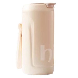 바블로브 보온보냉 스텐텀블러, 밀크화이트, 1개, 450ml