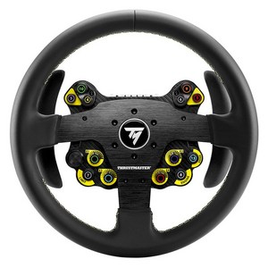 트러스트마스터 EVO Racing 32R Leather ADD ON PS5 / PS4 / XBOX / PC 지원 블랙, 1개