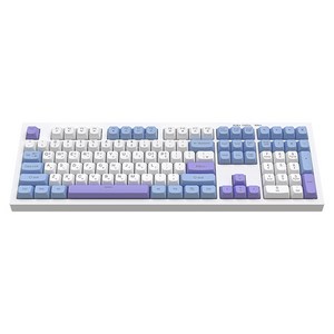 COX 저소음 키보드 CMK108, White plate With 3color, 멤브레인