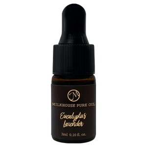 밀크하우스캔들 퓨어 오일 퍼퓸 유칼립투스 라벤더, 1개, 3ml