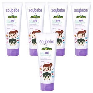 소이베베 베이비 아토 수딩젤, 200ml, 5개