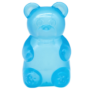 베키노우 스퀴시 스트레스 말랑이 곰돌이 젤리 볼, 블루, 150g, 1개