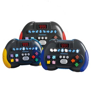 손으로 즐기는 추억의 DDR & 펌프 리듬 마스터 게임기, 블랙, 1개