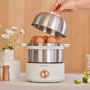 헤르젠 올스텐 3단 찜기 냄비 찜솥 찜기마스터 아이큐샵, 1세트, 21cm