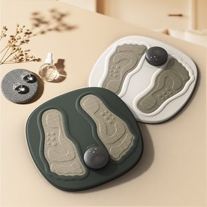 카프 무선 충전식 저주파 발 마사지패드 EMS 발바닥 마사지기 안마기, 아이보리(EMS01_IV)