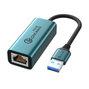 USB3.0 노트북 랜선 연결 젠더 1000Mbps 유선랜카드, USB3.0 TO RJ45/LAN 컨버터1000Mbps, 1개
