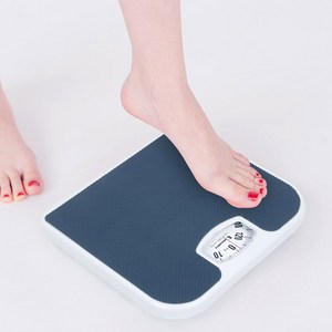 아이워너 아날로그 체중계 KS-5600 기계식체중계 몸무게 다이어트, 그레이, 1개