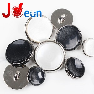 도금 단추 양복 정장 가디건 니트 자개펄 단추, 1세트, A.자개펄 화이트-23mm(2개)