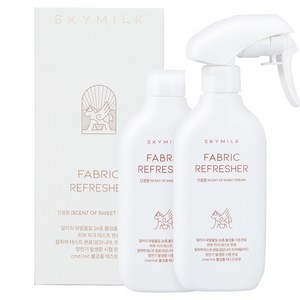 스카이밀크 정전기방지 동키밀크 섬유탈취제 단꿈향, 1개, 400ml