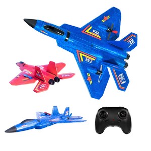 F22 입문용 RC 비행기, 레드, 1개