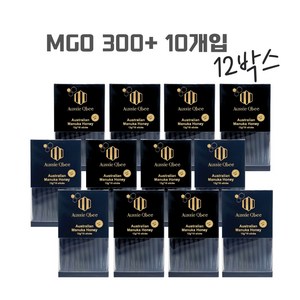 오지퀸비 마누카 꿀스틱 MGO 300+10개입 12박스 1440g, 12개, 120g