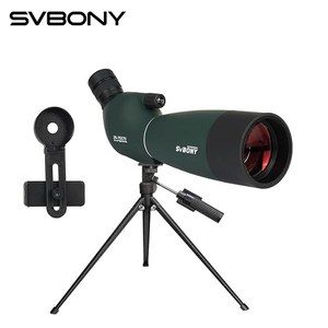 SVBONY SV28 Plus 필드스코프 망원경 스포팅 스코프 고배율 고성능 단안경 Bak4 FMC 줌 IP65 방수 사격 양궁 별 달 조류 관찰 탐조 별보는 달관측 폰 홀더 포함, 25-75X