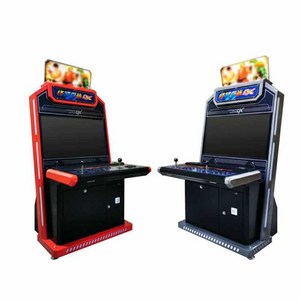 오락실 게임기 레트로 가정용 스탠드형 모니터 수신, 32인치 7버튼 얼티밋 모델 128G WIFI