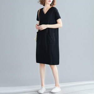 고이스바리 에어벨라 V넥 데일리 원피스